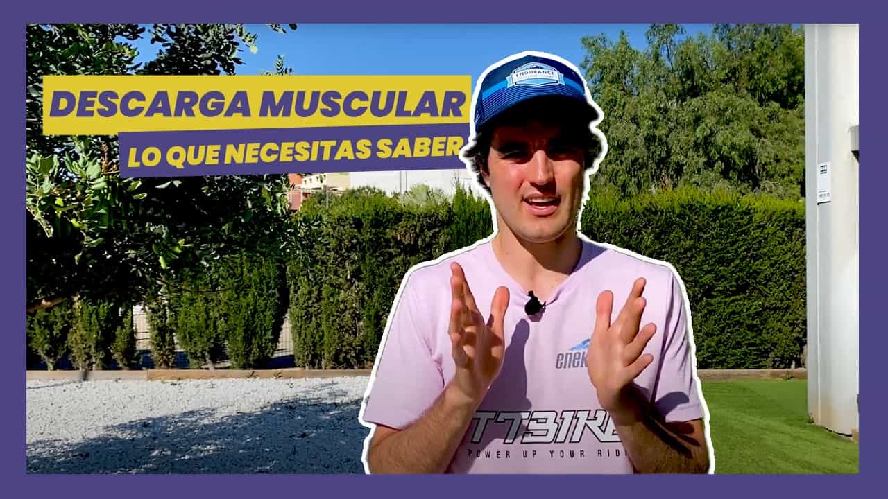 descarga muscular triatlón