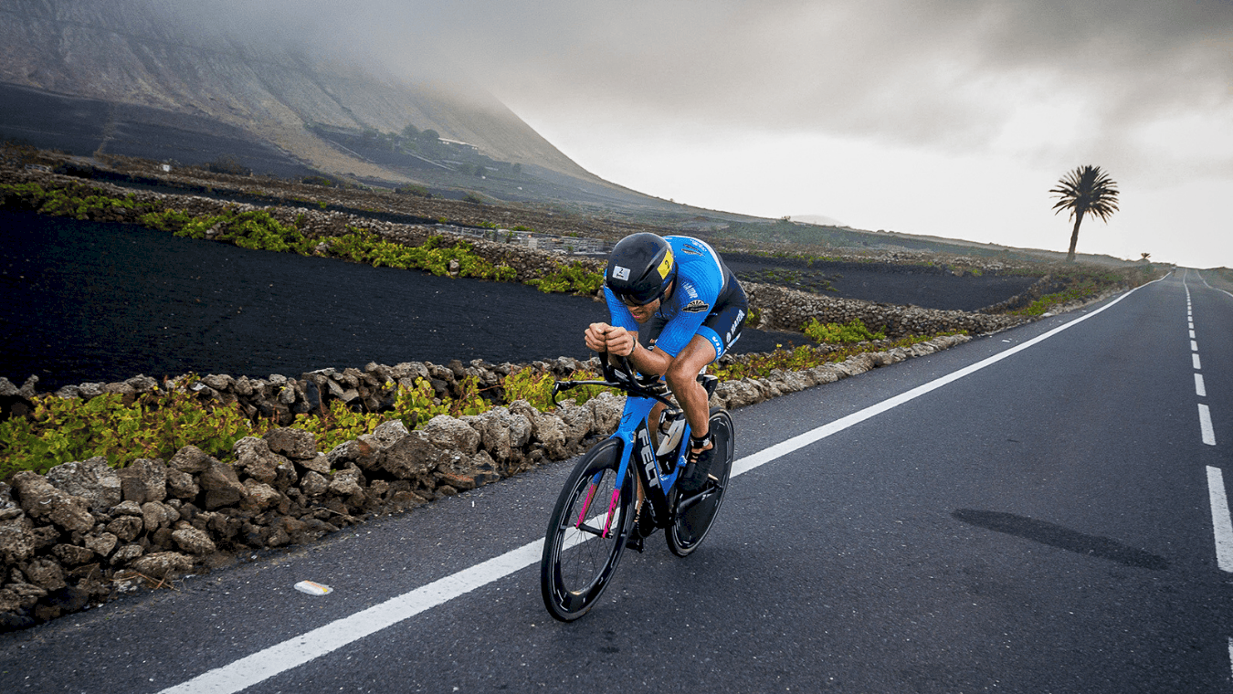 Emilio Aguayo en Ironman 70.3 Lanzarote