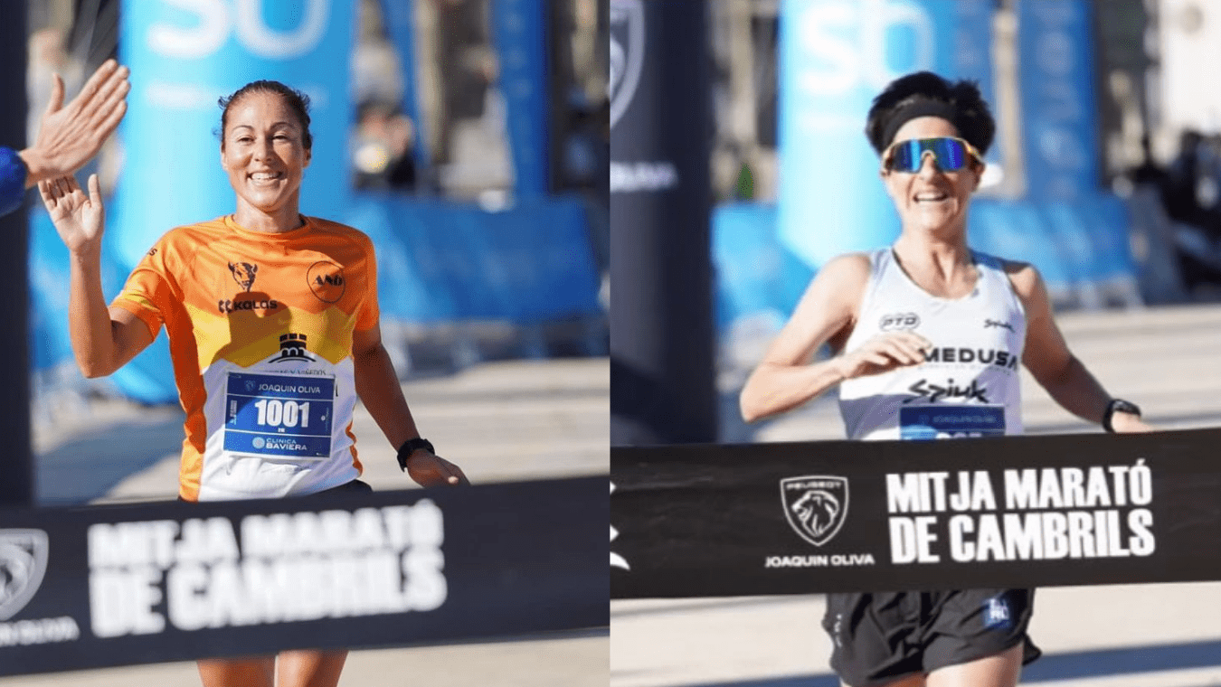 Victorias para Judith Corachán y Gurutze Frades en la Mitja de Cambrils